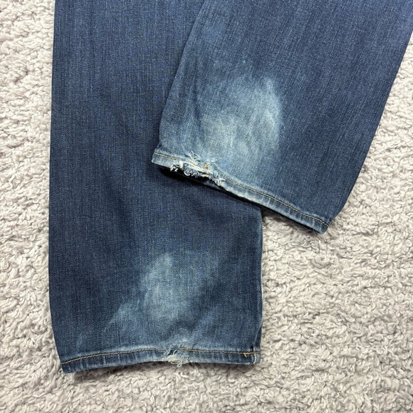 American Eagle Jeans Womens 0 Slim Boot Stretch Dark Wash Basic Casual Denim - Picture 6 of 6